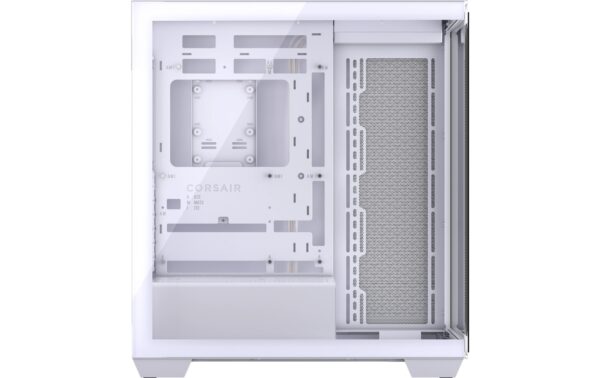 Corsair Midi Tower 3500X TG Weiss ohne Lüfter vorinstalliert