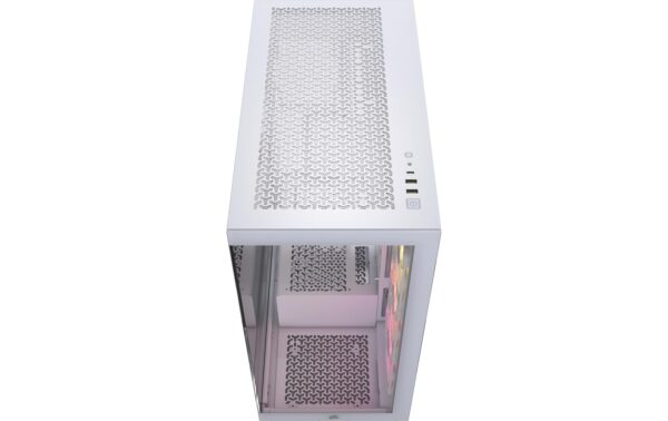Corsair Midi Tower 3500X IL ARGB TG Weiss 3x RX120 Icue Link-Lüfter und HUB vorinst.