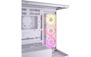 Corsair Midi Tower 3500X IL ARGB TG Weiss 3x RX120 Icue Link-Lüfter und HUB vorinst.
