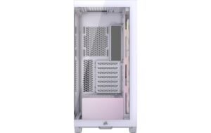 Corsair Midi Tower 3500X IL ARGB TG Weiss 3x RX120 Icue Link-Lüfter und HUB vorinst.