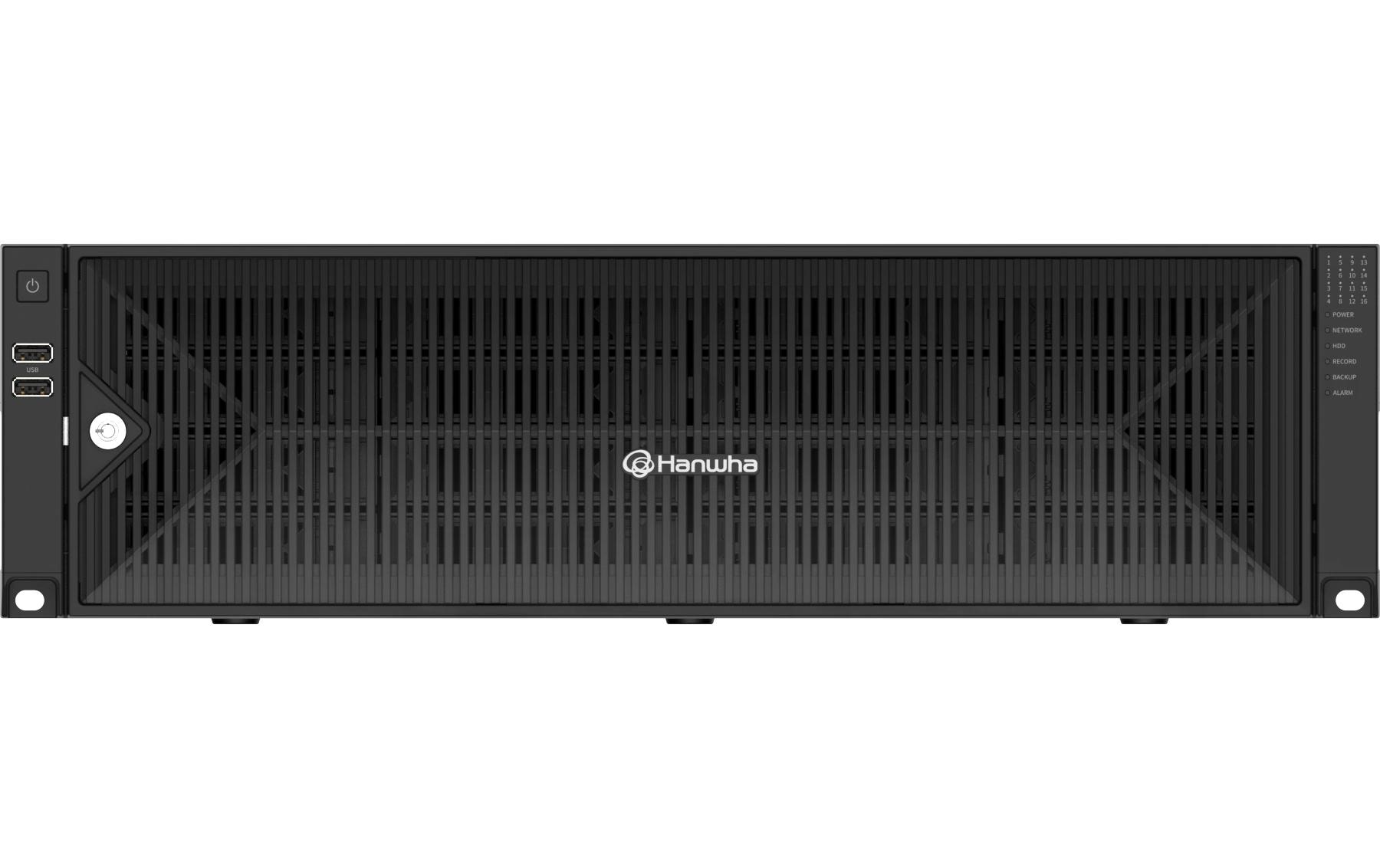 1714478_1 - Mediatech Hanwha Rekorder XRN-3220B4 32CH, 520 Mbps, no HDD, 16 Bay