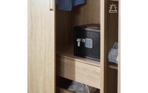 Value Safe Möbeltresor mit Alarm & Tastenfeld M, 16,3 l