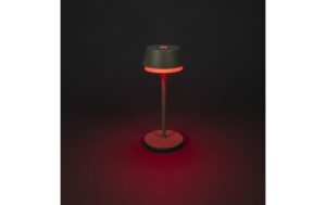 Konstsmide USB-Tischleuchte Lyon Mint LED RGBW, Akku, Dimmbar / IP54