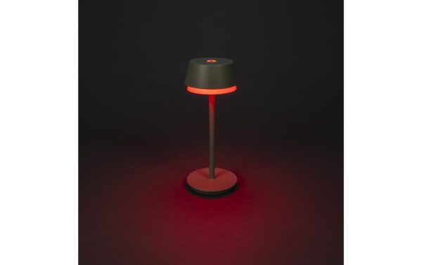 Konstsmide USB-Tischleuchte Lyon Mint LED RGBW, Akku, Dimmbar / IP54