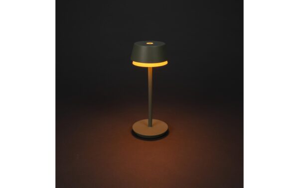 Konstsmide USB-Tischleuchte Lyon Mint LED RGBW, Akku, Dimmbar / IP54