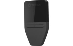 Trezor Safe 3, Cosmic Black Hardware Crypto Wallet