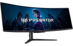 Acer Predator X49, 49, 5120x1440 curved 0.1ms, OLED, 240Hz, Hub, HDMI, DP, USB-C
