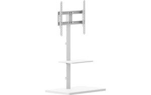 PureMounts PM-TVS-21, TV Stand, weiss 32-65, bis 35kg, bis Vesa 400x400