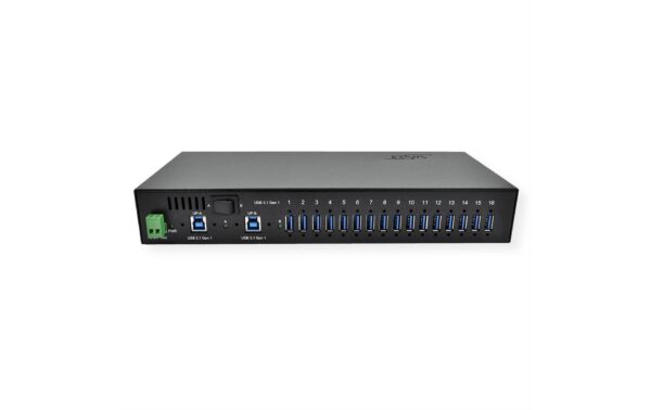 1721042_2 - Mediatech EXSYS EX-1116HMVS, 16xUSB 3.2 MetallHUB mit 15KV ESD Überspannungs-Schutz