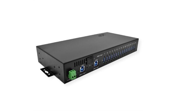 1721042_3 - Mediatech EXSYS EX-1116HMVS, 16xUSB 3.2 MetallHUB mit 15KV ESD Überspannungs-Schutz