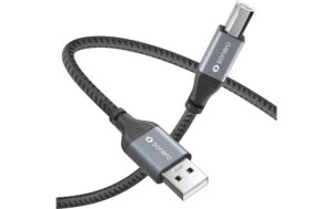 1721076_3 - Mediatech Sonero USB-A - USB-B Kabel, 5.0m Nylon Mantel, USB 2.0, 480Mbps
