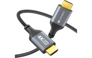 Sonero 4K HDMI Kabel, 2.0m Nylon Mantel, 4K/60Hz
