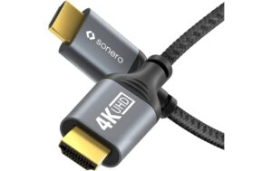 Sonero 4K HDMI Kabel, 2.0m Nylon Mantel, 4K/60Hz
