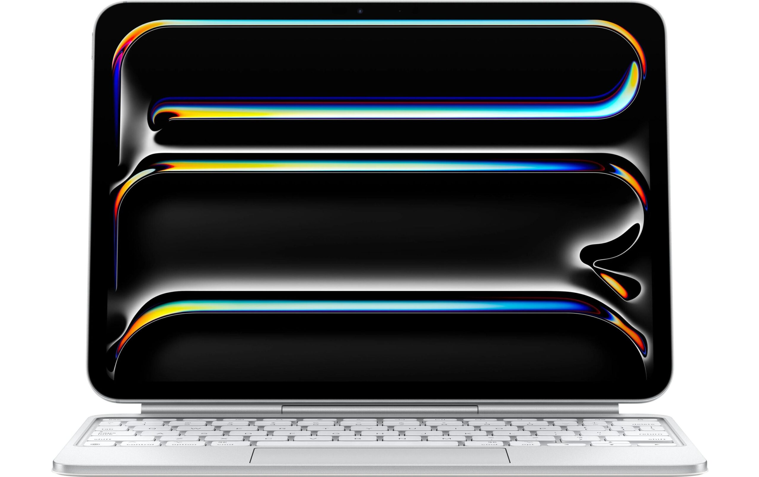 1721930 - Mediatech Apple Magic Keyboard Swiss White fürs iPad Pro 11 M4