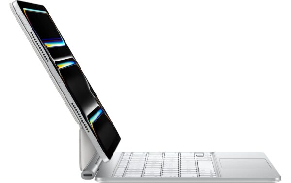 1721930_3 - Mediatech Apple Magic Keyboard Swiss White fürs iPad Pro 11 M4
