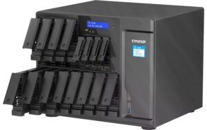 QNAP NAS TS-1655-8G, 16-bay Atom C5125 2.8Ghz 8 Core, 8GB RAM