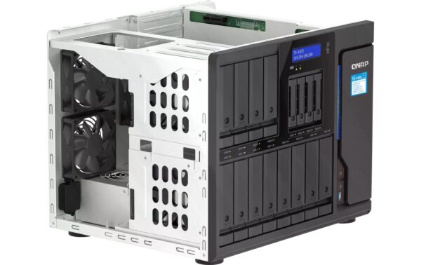 QNAP NAS TS-1655-8G, 16-bay Atom C5125 2.8Ghz 8 Core, 8GB RAM