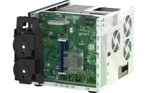 QNAP NAS TS-1655-8G, 16-bay Atom C5125 2.8Ghz 8 Core, 8GB RAM
