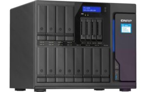 QNAP NAS TS-1655-8G, 16-bay Atom C5125 2.8Ghz 8 Core, 8GB RAM