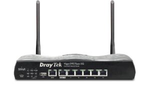 1724639_1 - Mediatech Draytek 2927L-LAX5G: 5G-WiFi-6 Router 3.6Gbps 5G, 50xVPN, 5xGE, VLAN