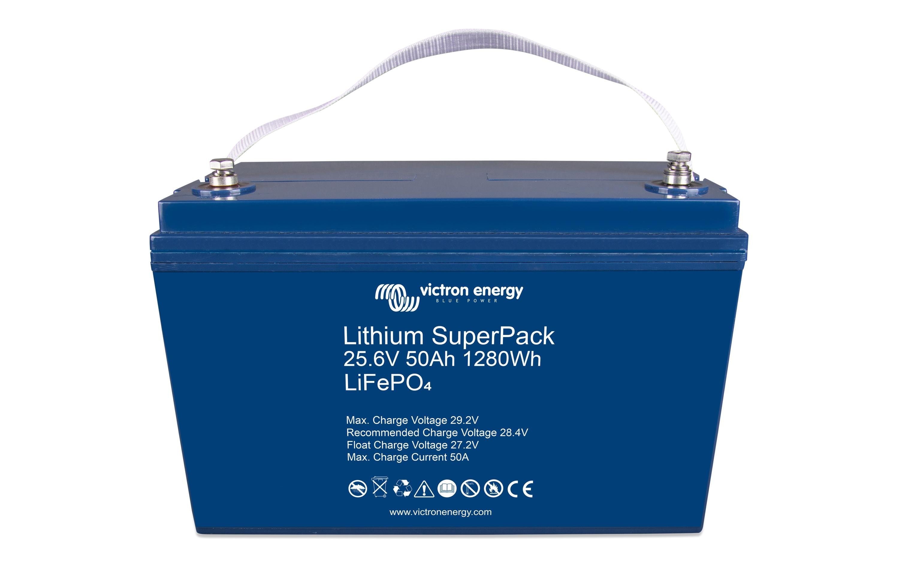 1724979 - Mediatech Victron Energy Li-SuperPack 25,6V 50Ah 330x172x220mm