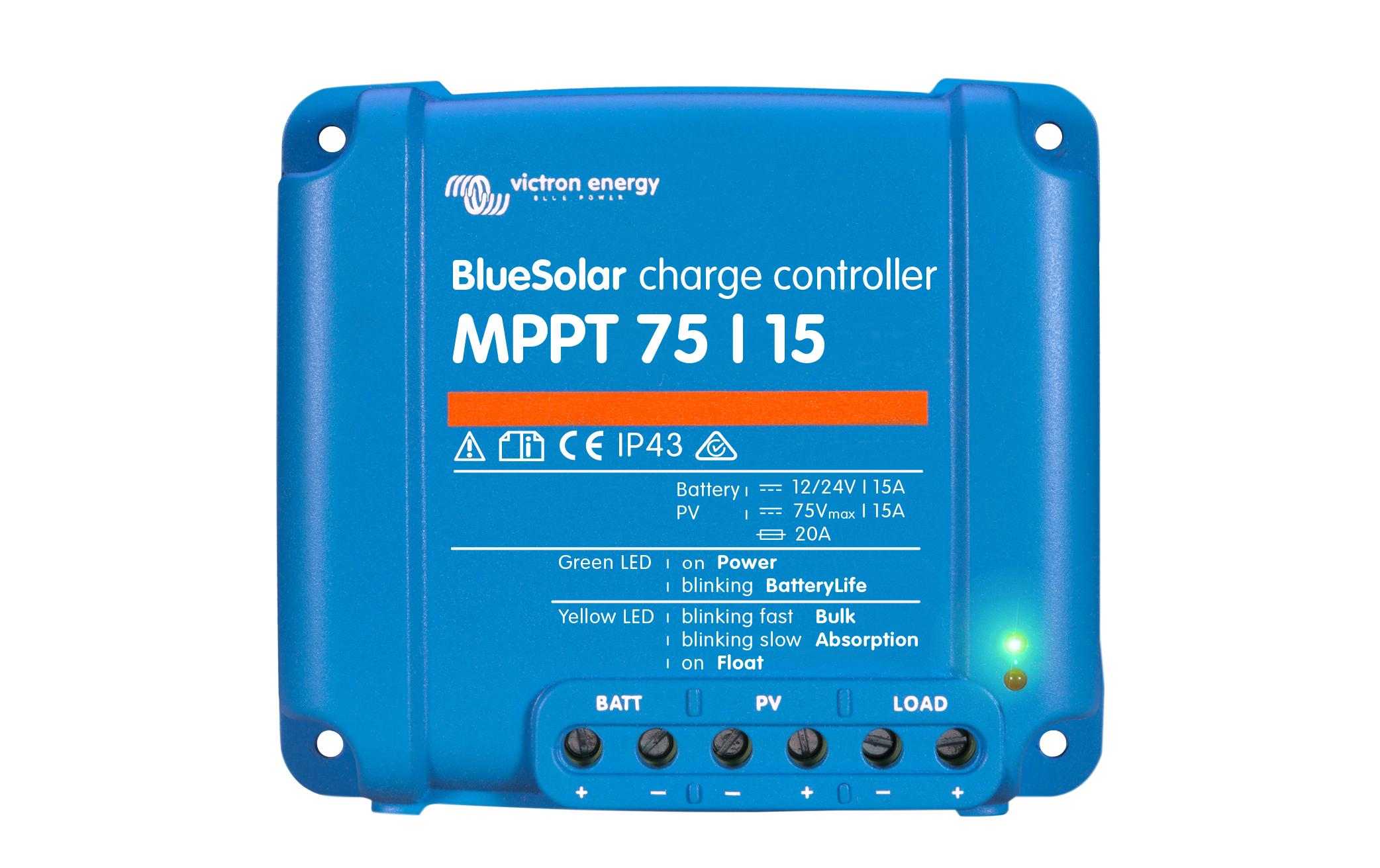 1725016 - Mediatech Victron Energy BlueSolar MPPT 75/15 12-24V 15A kaufen Schweiz | Mediatech.ch