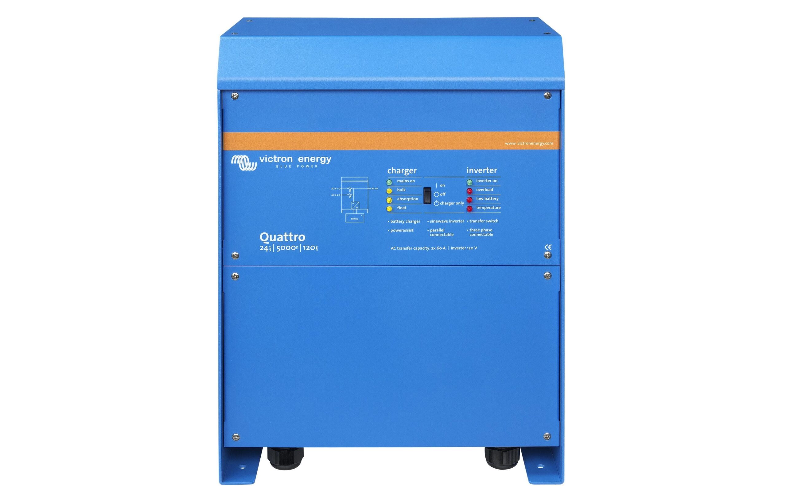 1725076 - Mediatech Victron Energy Quatro 5000/120-100/100 kaufen Schweiz | Mediatech.ch