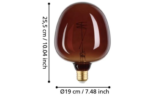 Eglo Leuchtmittel LM-E27-LED G190 4W COGNAC 1 STK