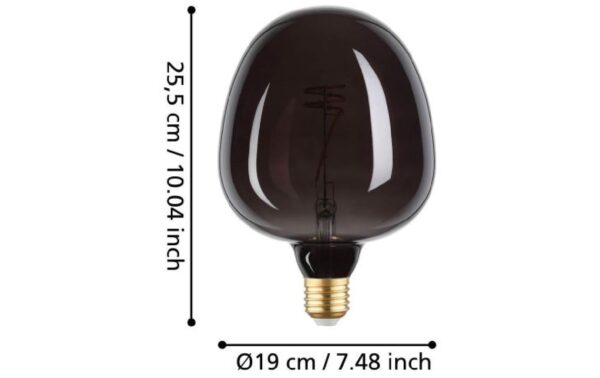 Eglo Leuchtmittel LM-E27-LED CUBE 4W AMBER 1 STK