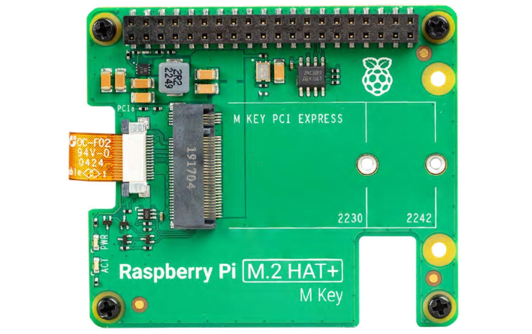 1726776 - Mediatech Raspberry Pi M.2 HAT+ für Raspberry Pi5 kaufen Schweiz | Mediatech.ch