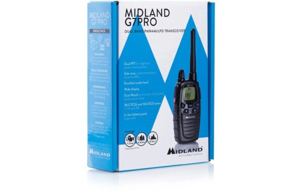 MIDLAND G7Pro Single  Handfunkgerät 