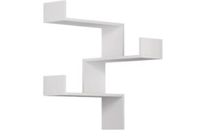 1729768 - Mediatech Woody Fashion Wandregal Luksa Weiss Span melaminbeschichtet, 60x60x90cm kaufen Schweiz | Mediatech.ch