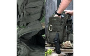 Dörr Rucksack ProTac Jacquard oliv