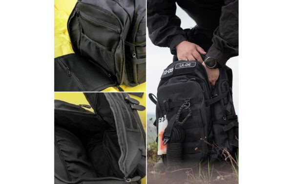 1730442_8 - Mediatech Dörr Rucksack ProTac Polyester schwarz