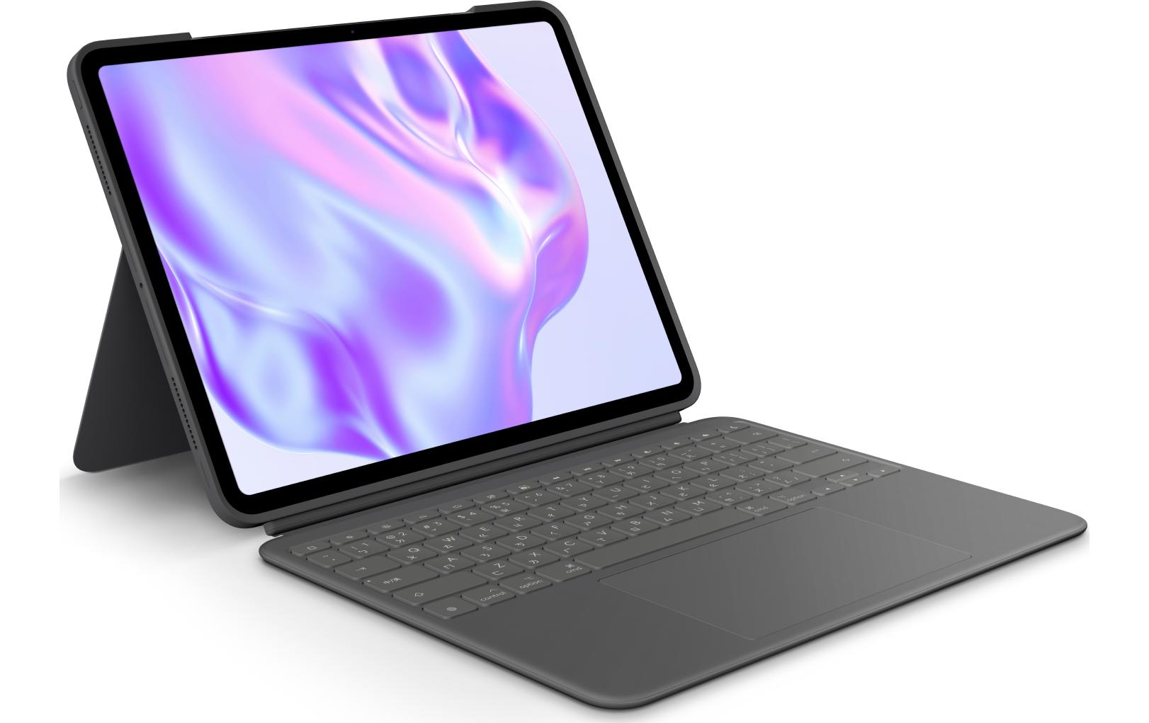 1730621 - Mediatech Logitech Combo Touch iPad Pro 13 (M4) iPad Pro 13 (M4) graphite