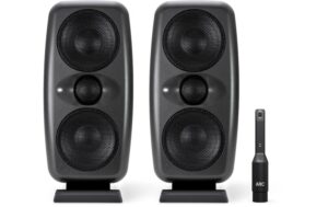 IK Multimedia iLoud MTM MKII Pair Bundle 50W, 2-Wege Studiomonitore