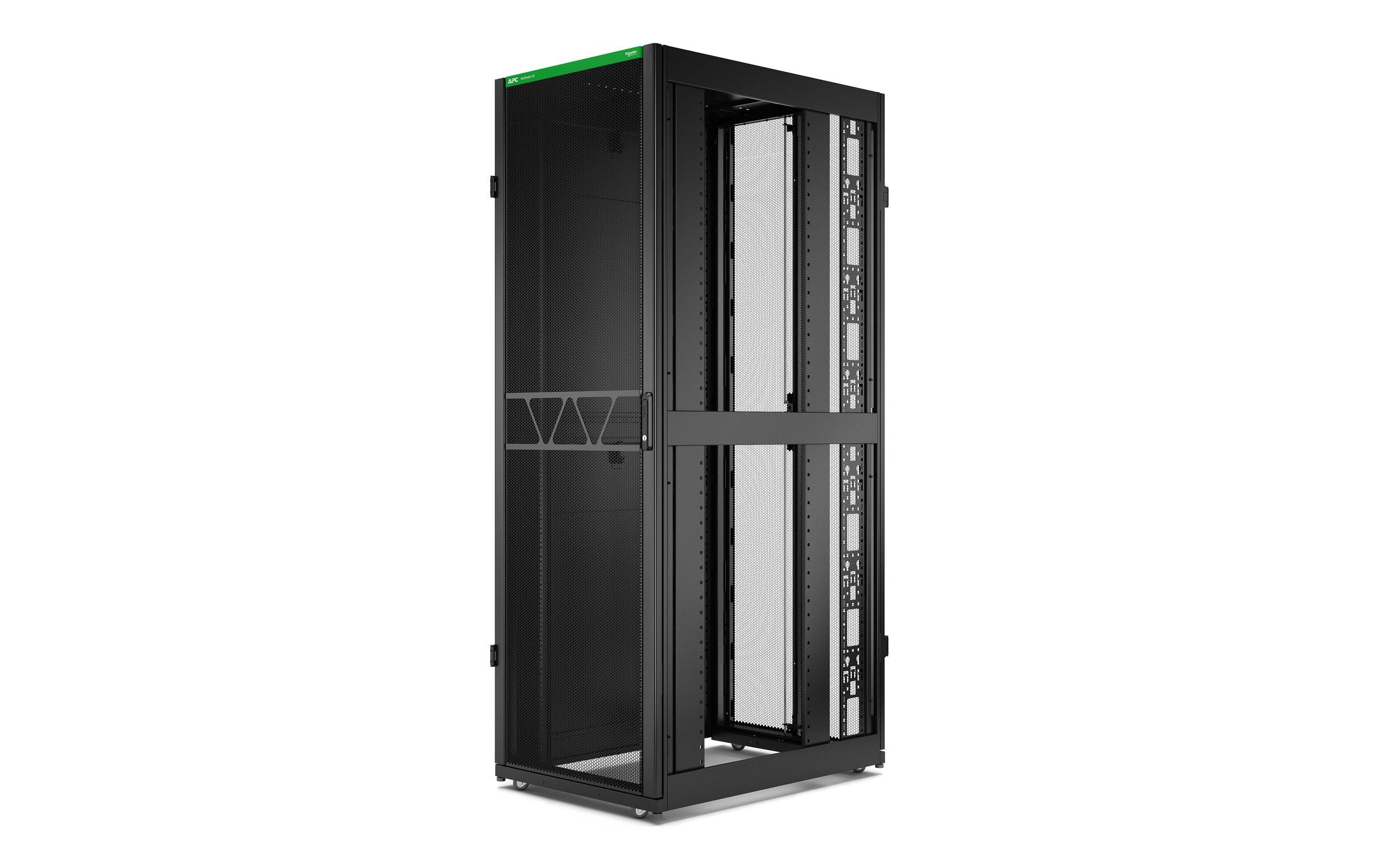 1732310_1 - Mediatech APC Netzwerkschrank SX 2nd Gen AR3157B2 48HE, Breite 750mm, schwarz