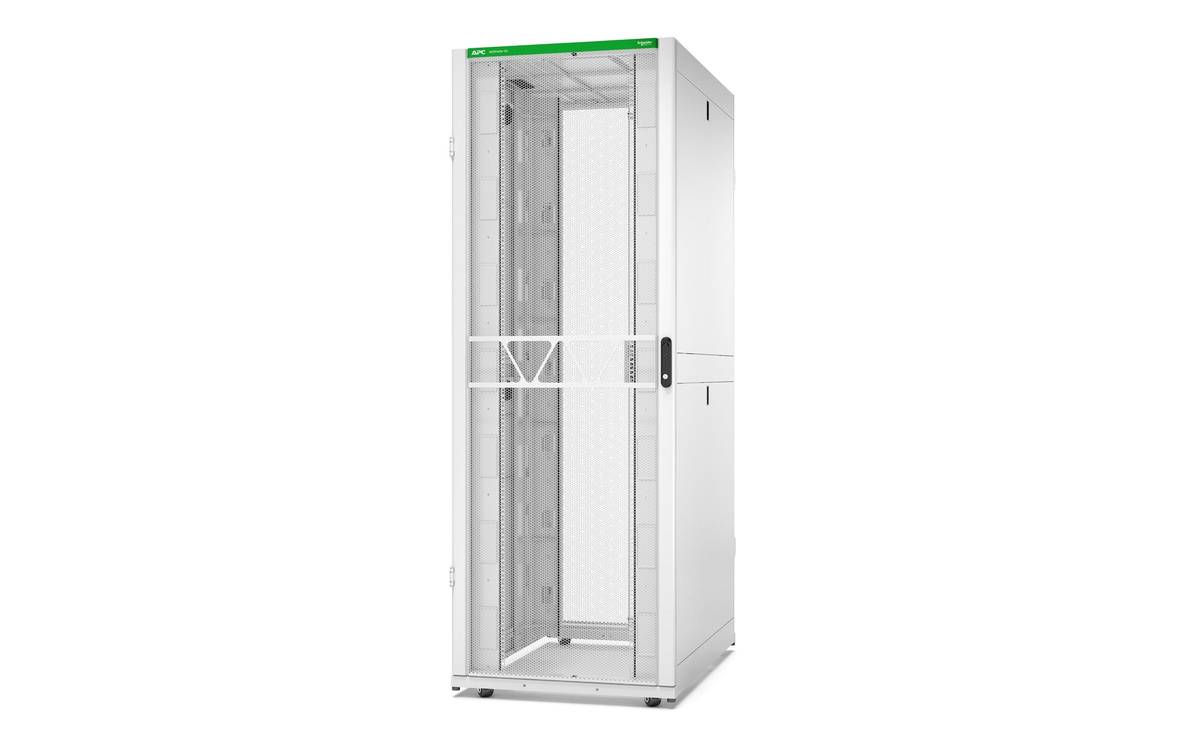 APC Netzwerkschrank SX 2nd Gen AR3387W2 48HE, Breite 800mm, weiss kaufen Schweiz | Mediatech.ch