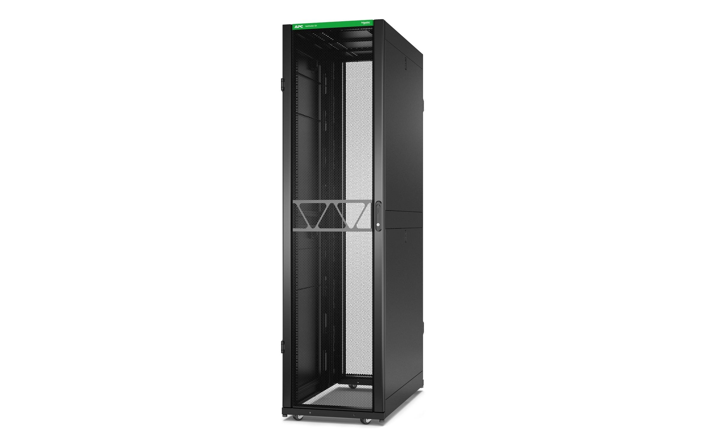 1732312 - Mediatech APC Netzwerkschrank SX 2nd Gen AR3307B2 48HE, Breite 600mm, schwarz kaufen Schweiz | Mediatech.ch