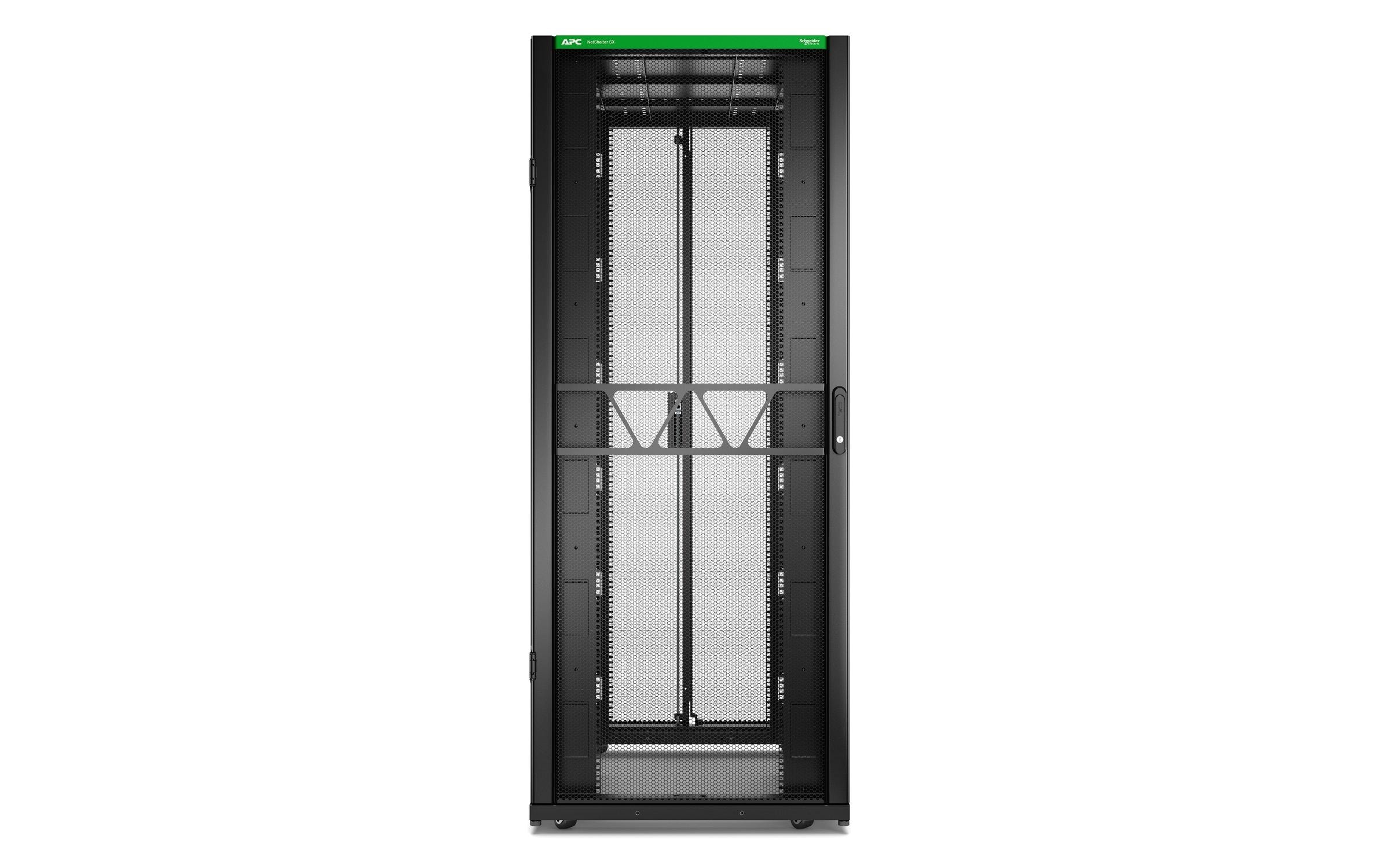 1732318_1 - Mediatech APC Netzwerkschrank SX 2nd Gen AR3380B2 42HE, Breite 800mm, weiss