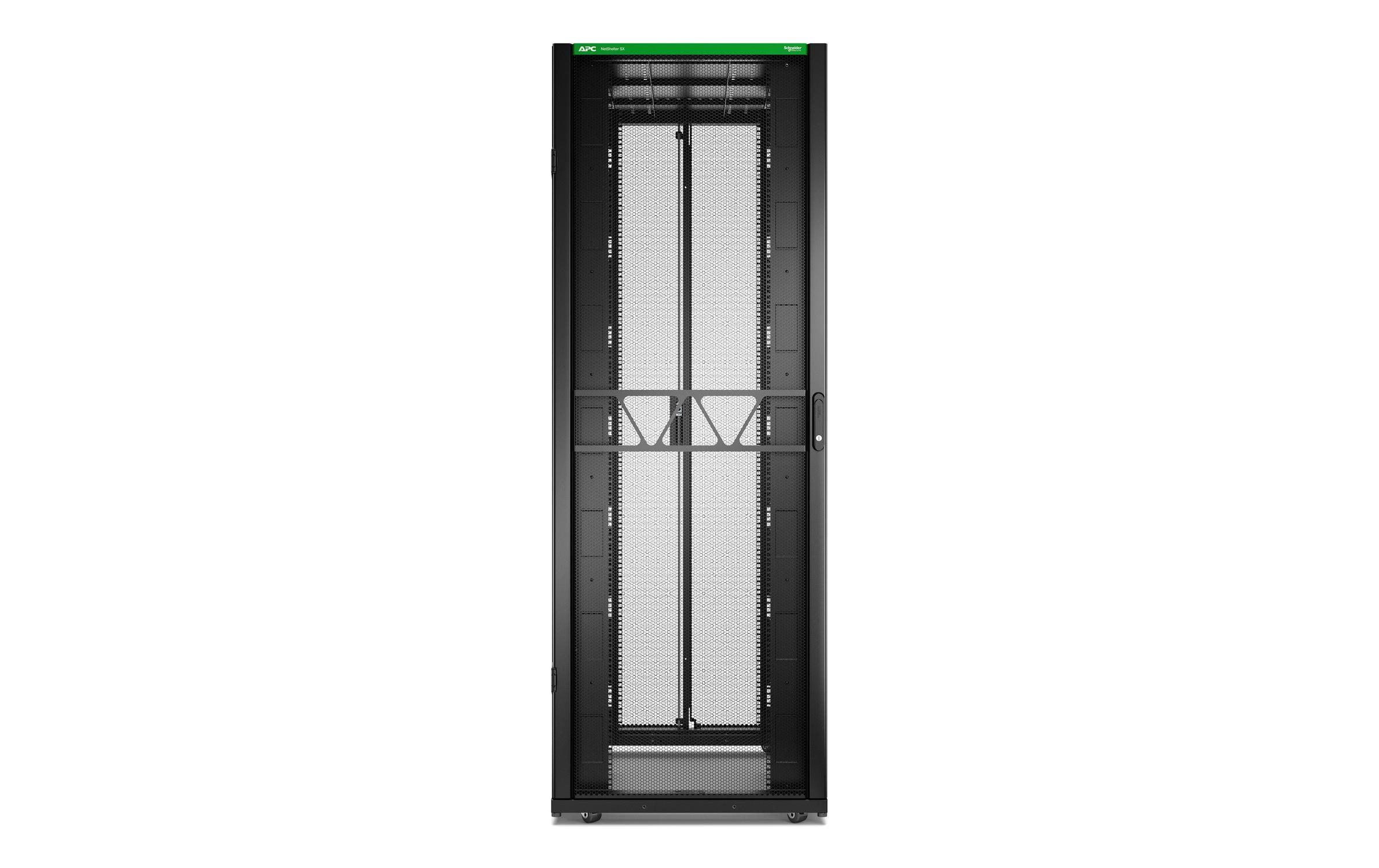 1732320_1 - Mediatech APC Netzwerkschrank SX 2nd Gen AR3387B2 48HE, Breite 800mm, weiss