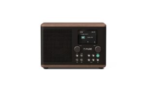 Pure DAB+ Radio Classic H4 Schwarz, BT 5.3, AUX, Timer,TFT-Farbdisplay