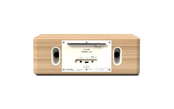 Pure DAB+ Radio Classic C-D6 Weiss, CD, Wecker, Timer, dimmbares Display