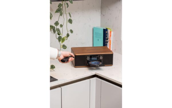 Pure DAB+ Radio Classic C-D6 Black, CD, Wecker, Timer, dimmbares Display