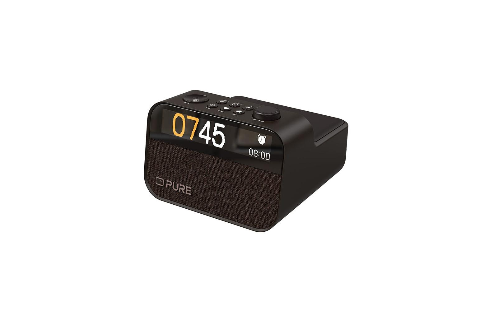 1733009 - Mediatech Pure Radiowecker Moment Charge Schwarz kaufen Schweiz | Mediatech.ch