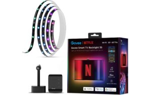 Govee Envisual TV Backlight 3S Netflix Version, WiFi, BT, 3.8m, 55-65 Zoll