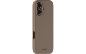 Holdit Silicone Case Mocha Brown iPhone 16 Plus