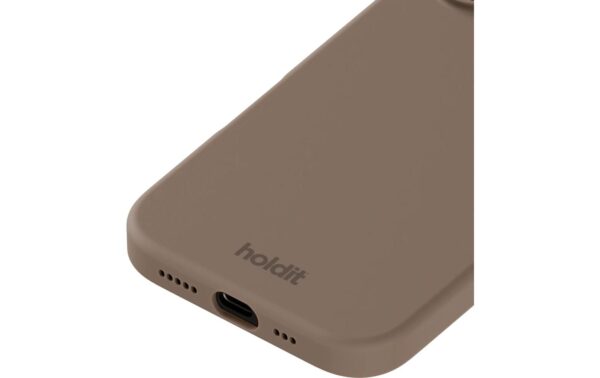 Holdit Silicone Case Mocha Brown iPhone 16 Plus