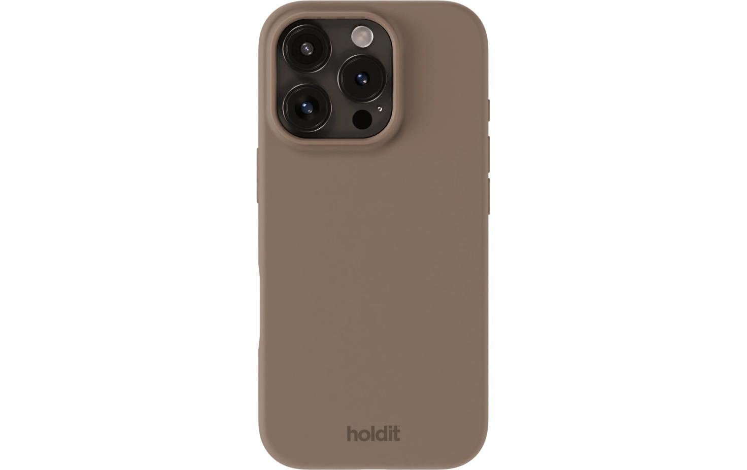 1733871 - Mediatech Holdit Silicone Case Mocha Brown iPhone 16 Pro Max kaufen Schweiz | Mediatech.ch