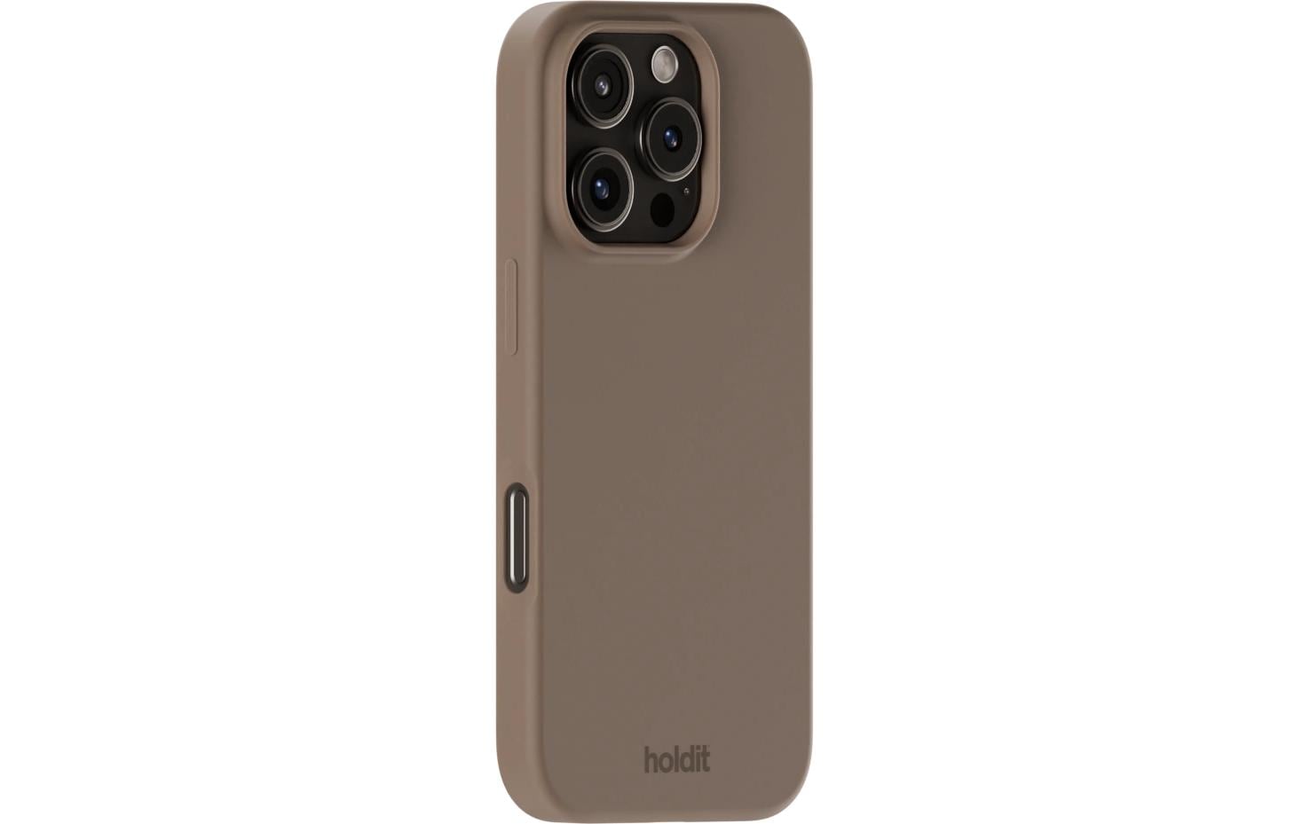 1733871_1 - Mediatech Holdit Silicone Case Mocha Brown iPhone 16 Pro Max